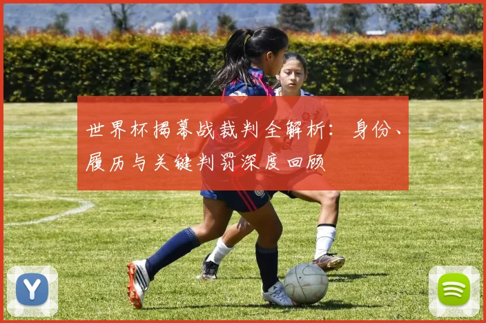 世界杯揭幕战裁判全解析：身份、履历与关键判罚深度回顾
